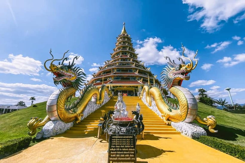 From Chiang Mai: White Temple, Blue Temple & Black House - Chiang Mai Pickup to Mae Kachan Hot Spring: A Day That Starts Moving