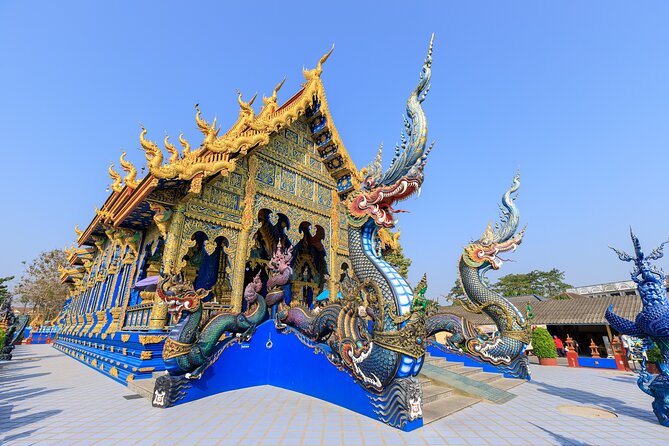 Full Day Chiang Rai 3 Temples White, Blue,Big Bhudha Temples - Wat Huay Pla Kang, climb for views, and your viewpoint ticket is included