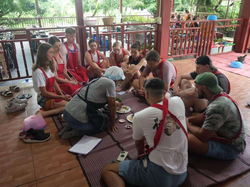 Full Day Thai Cooking Class in Organic Farm and Market - Cooking your own 5 to 6 Thai dishes, with a real plan