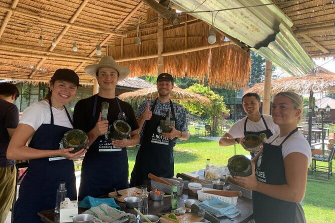 Half Day Chiang Mai Cooking Class and Market Taste Tour - Price and logistics value at $33.81: what you get for the money
