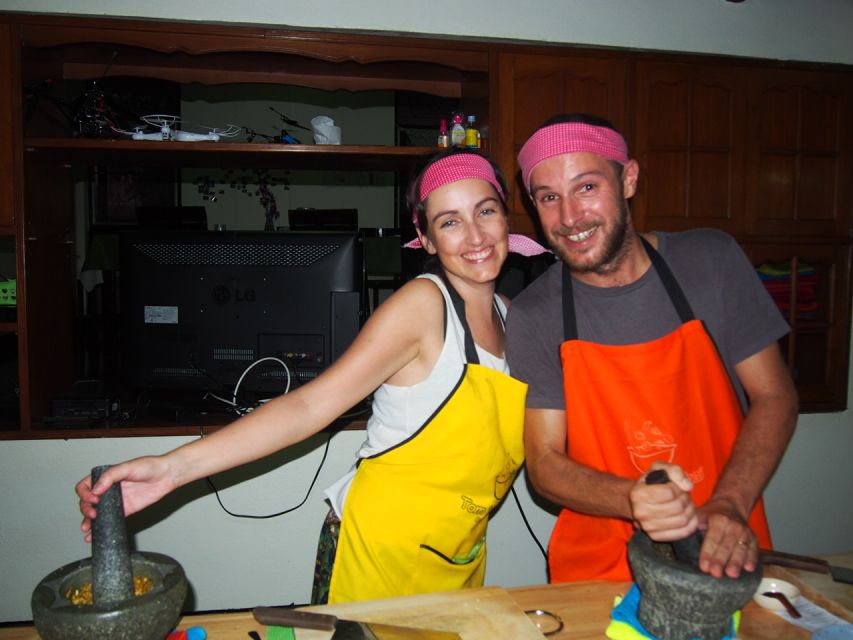 Half-Day Cooking Class with Market Tour - Market First: buying Thai vegetables and seasoning before you cook