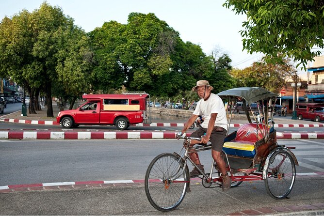 Half Day Private Chiang Mai Trishaw Ride and Mae Ping River Cruise - Morning logistics: pickup by song thaew and a timed rhythm