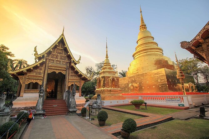 Half-Day Private Night Tour by Tuk Tuk in Chiang Mai City - Stop 3, Wat Phra Singh Woramahawihan: the 14th-century temple and its gardens