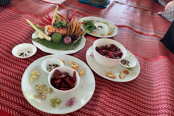 Half-Day Thai Cooking Class at Organic Farm in Chiang Mai - The cooking lesson itself: curry paste, curry, stir-fry, soup, spring roll