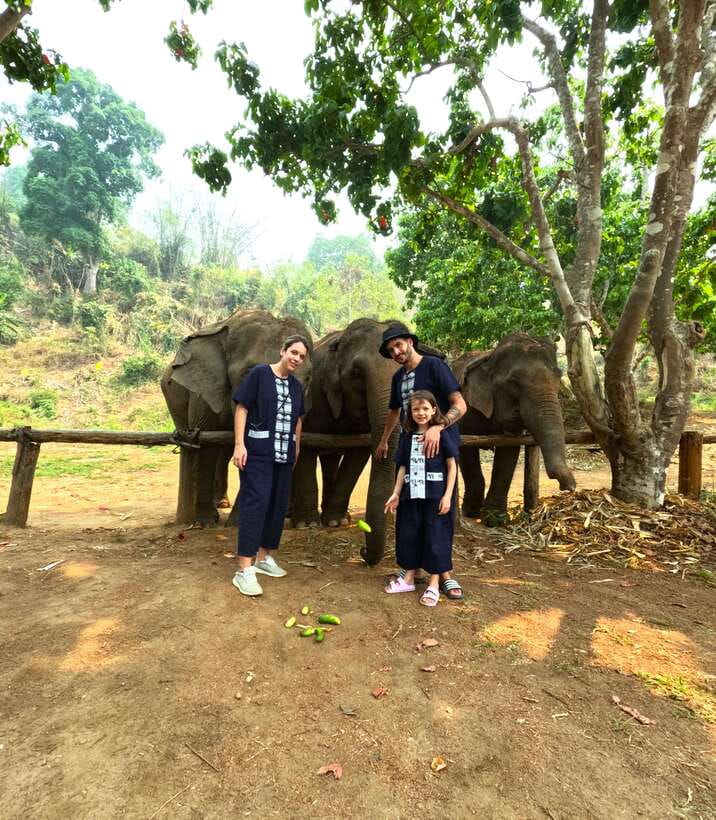 Half-day with CHIANGMAI ELEPHANT CARE program (12pm-6pm.) - Uniform Change and the Camp Briefing That Sets the Tone