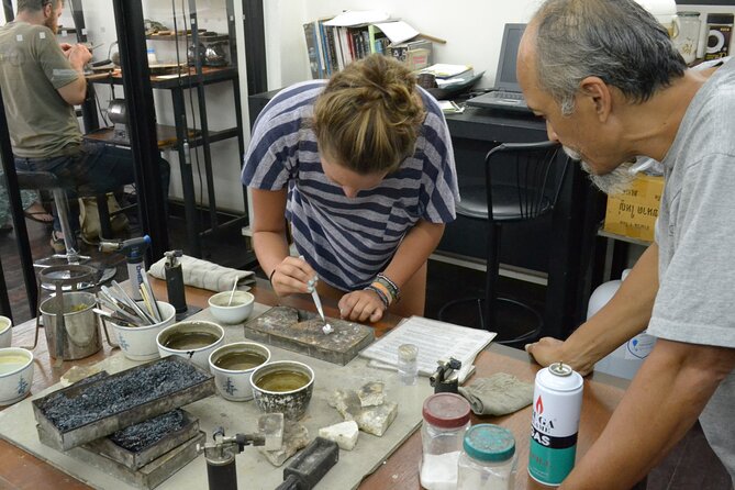 Jewellery Making Class with Silversmithing in Chiang Mai - The 10:30 to 4:30 workshop flow, design to polishing