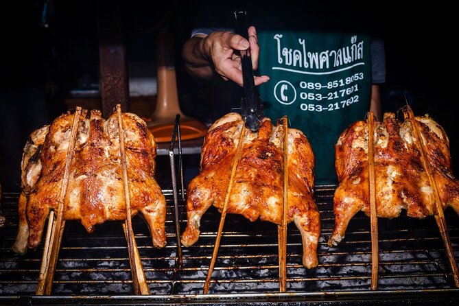 Lanna Kingdom Chiang Mai Food Tour with 15+ Tastings - Stop by Stop: Thanin Market tastings and the Nimman finish