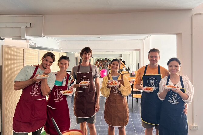 Lanna Smile Thai Cooking Class in Chiang Mai with Market tour - Air-conditioned cooking studio with Nim and Pim, hands-on without chaos