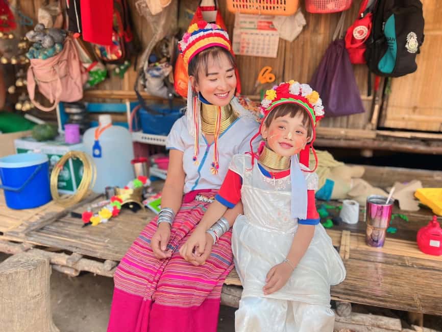 Long Neck Village, Silver Temple & Chiang Mai Top Sites - Karen Padaung Long Neck Village: Weaving Traditions and Artisan Support
