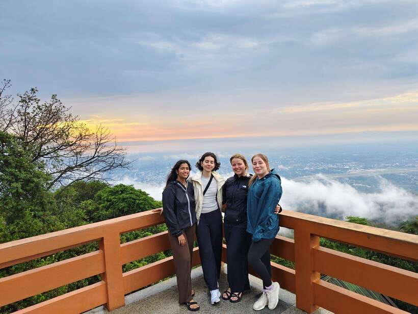 Monk trails hike, Wat Phalat, Monk chanting, Wat Doi Suthep. - Leaving Busy Chiang Mai Behind: 3:20 pm Pickup and the Easy Start
