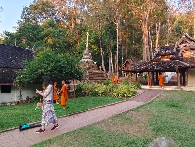 Monk trails hike, Wat Phalat, Monk chanting, Wat Doi Suthep. - Should You Book This Monk Trails and Wat Pha Lat to Wat Doi Suthep Tour?