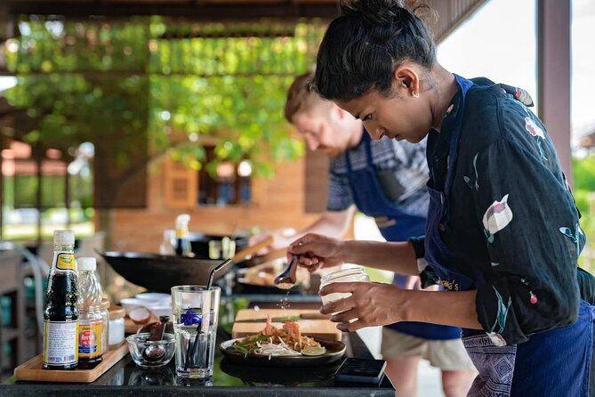Morning Cooking Class in Traditional Pavilion with Beautiful Garden - Chiang Mai - Traditional Thai pavilions and your own cooking station