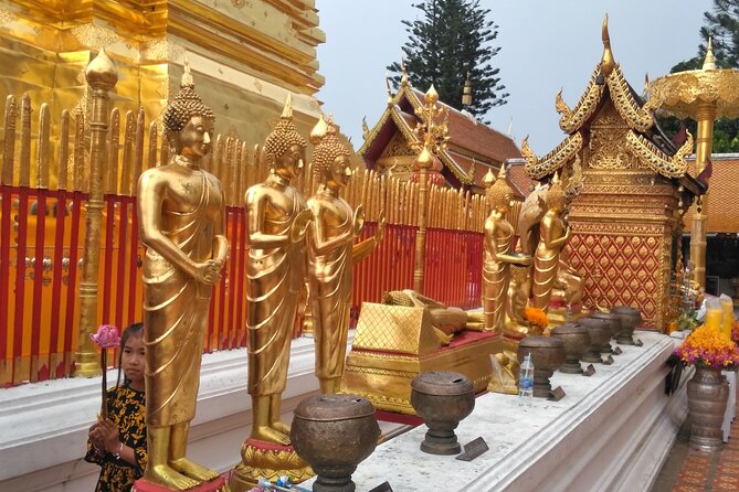 No.1 Chiang Mai: 3-Hour Monk Trail Hike to Wat Doi Suthep & Palad - Stop 4: Wat Phra That Doi Suthep, Big Views Plus Real Temple Time