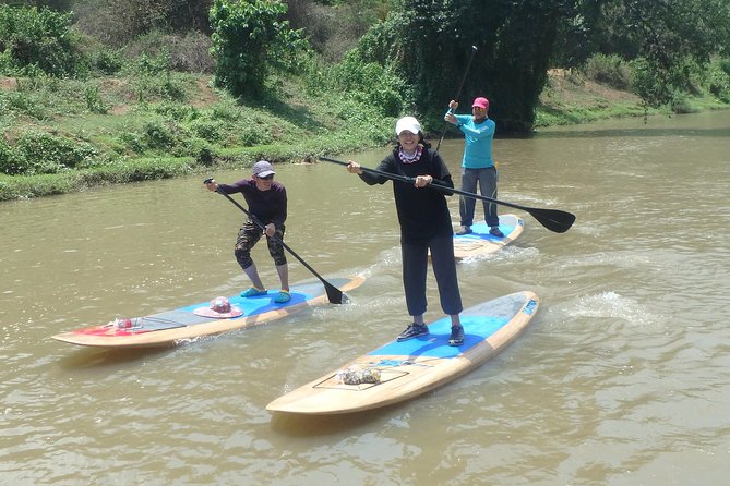 No.1 Chiang Mai: Stand Up Paddle Board through Mae Taeng Forest - Mae Ping River SUP Through Mae Taeng Forest Reserve, the calm-water Chiang Mai pick