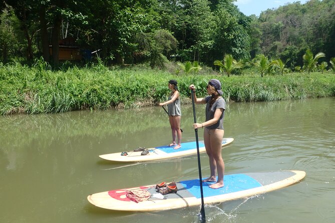 No.1 Chiang Mai: Stand Up Paddle Board through Mae Taeng Forest - Guide style that makes the learning curve fast, including Aidan’s kayak-SUP approach