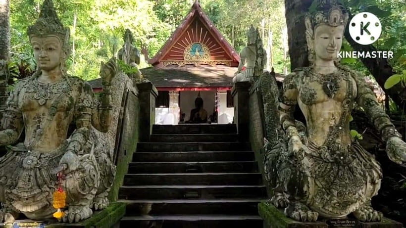 Spiritual Sunrise Wat Doi Suthep, Pha Lat, Alms & Meditation - Wat Pha Lat Jungle Temple and Wat U-Mong Underground Tunnels