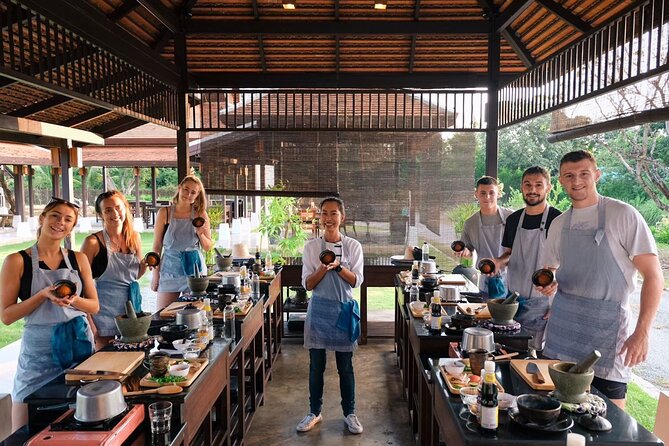 Sunset Thai Cooking with Grandma - Farm & Evening Feast - Farm-to-meal atmosphere: eating together in the golden light