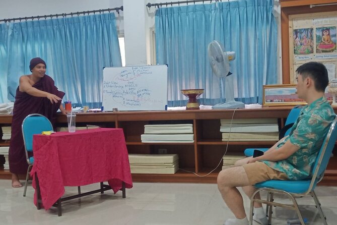 Talk to Buddhist monk & craft work in temple - Why Wat Suan Dok and Wat Sri Suphan Work So Well Together