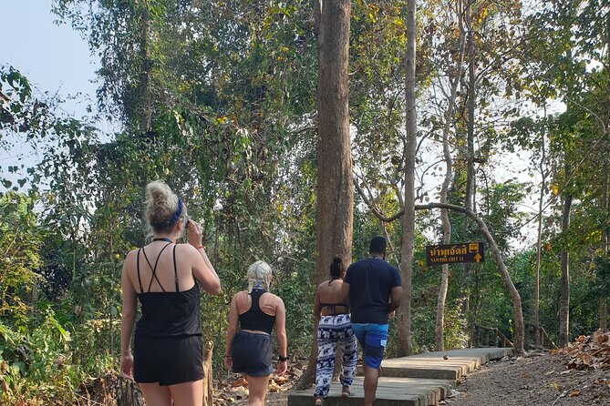 The Original Sticky Waterfalls Tour Chiang Mai Thailand - Sticky Waterfalls climb: three floors, mindful steps, then time in the water