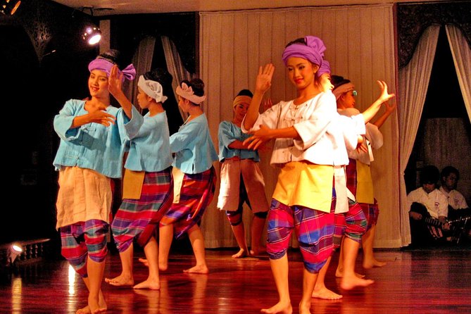 Traditional Khum Khantoke Dinner from Chiang Mai with Cultural Dance Show - Old Chiangmai Cultural Center: Lanna-style tables and a seated show flow