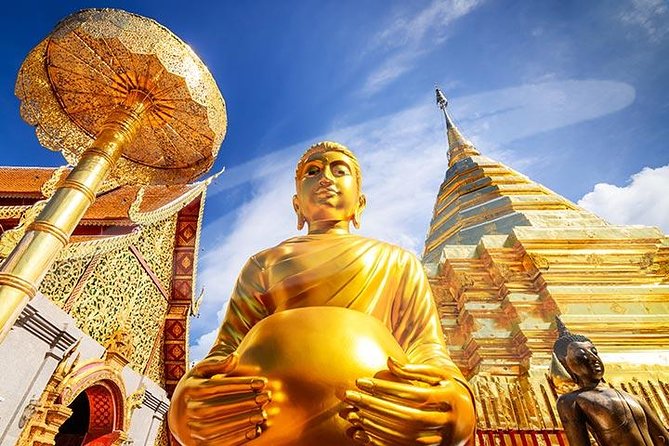 Wat Doi Suthep Temple and White Meo Hilltribe Village Half-Day Tour from Chiang Mai - Stop 2: White Meo Hilltribe Village, What You Can Expect in 45 Minutes